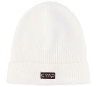 CMP - Knitted Hat with Logo - Mütze, Gr. One Size, weiß (Ivory)