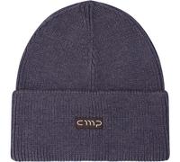 CMP - Knitted Hat with Logo - Mütze, Gr. One Size, grau (Blueberry)