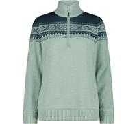 CMP Damen Knitted WP Pullover (Größe S, gruen)