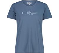 CMP Kurzarm-T-Shirt mit Rundhalsausschnitt für Damen mit Logo 39T5676P