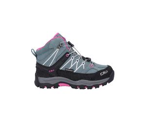 cmp Leder-Trekkingboots "Rigel" in Grau - Größe 33 | Kinder Outdoor Sport Schuhe
