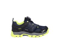 CMP Kids Kiruna Low Fitgo WP Trekking Shoes b.blue-yellow fluo (24NR) 33