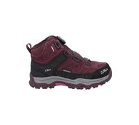 CMP Kids Kiruna Mid Fitgo WP Trekking Shoes black berry-amaranto (36CZ) 36