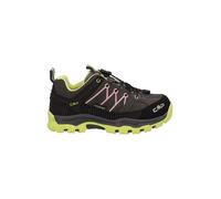CMP - Kid's Rigel Low Trekking Shoes Waterproof - Multisportschuhe, Gr. 32, schwarz (Grey/Pink/Apple)