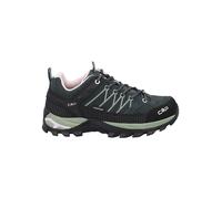 Wanderschuh CMP "RIGEL LOW WMN WP TREKKING SHOES", Damen, Gr. 41, Synthetik, grün (jungle, soft pink), Leder, Schuhe Wanderschuh, wasserdicht (89815662-41) jungle, soft pink