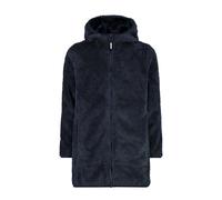 CMP Mädchen Fleece Parka Kid G Fix Hood 33P2125-N950 98 Black Blue