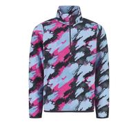 CMP Mädchen Fleecepullover Funktionsshirt Half Zip Second Layer Kid G Sweat, Farbe:Mehrfarbig, Größe:152, Artikel:-00ZS Skylight/Festival