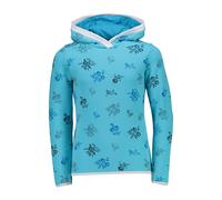 CMP Mädchen Kapuzenpullover Girl Sweat Fix Hood 30E2275-06YF 110 Turchese-Danubio