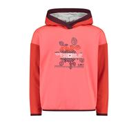 CMP Mädchen Kapuzenpullover Kid G Sweat Fix Hood 33E0565-C649 128 Red Fluo