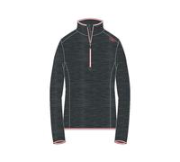 CMP Mädchen Pullover GIRL SWEAT 30G0495-85UP 110 Titanio Mel.-Red Fluo