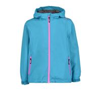 CMP Kinder Rain Hoodie Jacke (Größe 104, blau)