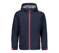 CMP Kinder Rain Hoodie Jacke (Größe 116, schwarz)