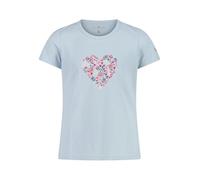 CMP Mädchen-T-Shirt 38T6385-L253 Piqué Funktionsshirt atmungsaktiv schnelltrocknend Gr.152 Sky Blue
