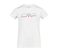 CMP KID G T-shirt bianco-fard (06XN) 104