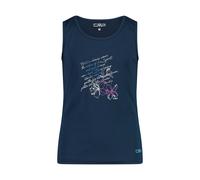 CMP Mädchen Tanktop KID G TOP 38T6375-78MN 110 Blue-Fard