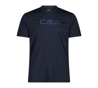 CMP T-Shirt mit Rundhalsausschnitt mit Logo - 39T7117P, B.Blue-Dusty Blue, 54