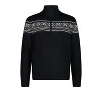 CMP MAN Fleece Sweat Knitted black blue (N950) 54