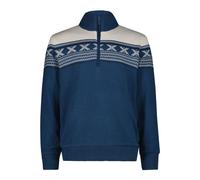 CMP MAN Fleece Sweat Knitted WP bluestone (N825) 50