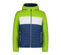 CMP MAN Jacket FIX Hood dusty blue-limegreen (08MN) 56