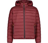 CMP MAN Padded Jacket Snaps Hood borgogna mel. (C497) 56