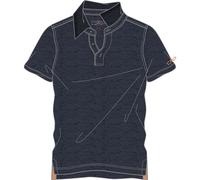 CMP Stretch Poloshirt dunkelgrau/meliert - S