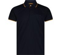 CMP - Polo Polyester - Polo-Shirt, Gr. XL 52, schwarz (B.Blue/Curcuma)