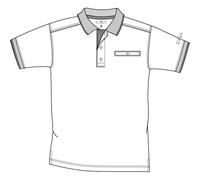CMP Herren Poloshirt Man Piquet Polo 3T60137N-A001 48 Bianco