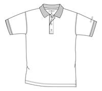 CMP Herren Polo T-Shirt (Größe 5XL, weiss)