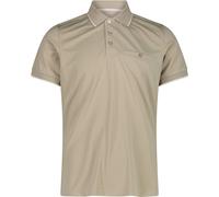 CMP Herren Piquet Polo T-Shirt (Größe XXL, beige)