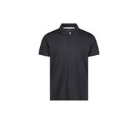 CMP Man Polo Herren Shirt kurzarm antracite-bianco, Gr. 56 2025