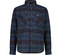 CMP Campagnolo Flannelhemd Herren – 100% Polyester – Dunkelblau Größe 58