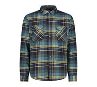CMP Herren Hemd MAN SHIRT (32T1757) 54 ANTRACITE-GOLD GREEN-NILO