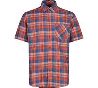 CMP Herren Kurzarm Hemd Man Shirt 30T9937-27ZT 56 Ocean-Tango-B.Blue