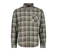 Cmp 30t9927 Langarmhemd 3XL Sage / Anthracite / Ruggine