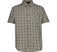 CMP - Full Button Shirt - Hemd, Gr. L 50, grau (Vaniglia/Antracite/Corda)