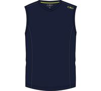 CMP MAN Sleeveless T-shirt b.blue-limegreen (24NN) 58
