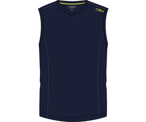 CMP MAN Sleeveless T-shirt b.blue-limegreen (24NN) 58