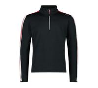 CMP MAN SWEAT nero - melange - ferrari weiß, 50