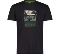 CMP MAN T-shirt antracite-mela (48UV) 54
