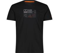 CMP MAN T-shirt antracite-orange (23UV) 50