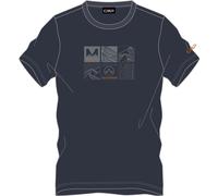 CMP MAN T-shirt antracite-orange (23UV) 54