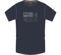CMP MAN T-shirt antracite-orange (23UV) 54