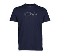 CMP MAN T-shirt b.blue-bianco (17NL) 48