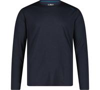 CMP - Jacquard L/S T-Shirt - Funktionsshirt, Gr. L 50, blau (BlackBlue)