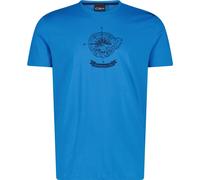CMP Herren Print T-Shirt (Größe XL, blau)