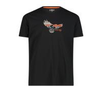 CMP MAN T-shirt antracite-orange (23UV) 56