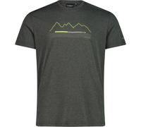 CMP CMP T-Shirt aus Dry Release Cotton pine melange weiß, 56