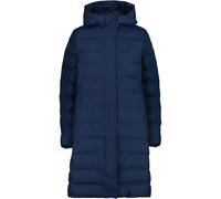 Wintermantel CMP "WOMAN COAT FIX HOOD", Damen, Gr. 48, blau ink, Obermaterial: 100% Polyester. Futter: 100% Polyester. Wattierung: 100% Polyester, Mäntel Wintermantel, wärmend & winddicht & wasserabwe