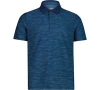 CMP Herren Melange Polo T-Shirt (Größe XL, blau)