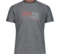 Cmp 39t6547 Kurzarm-t-shirt 2XL Grey Mel.